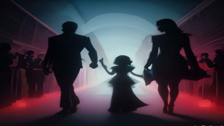 Comic-Illustration: Filmfestival und Traumromanze