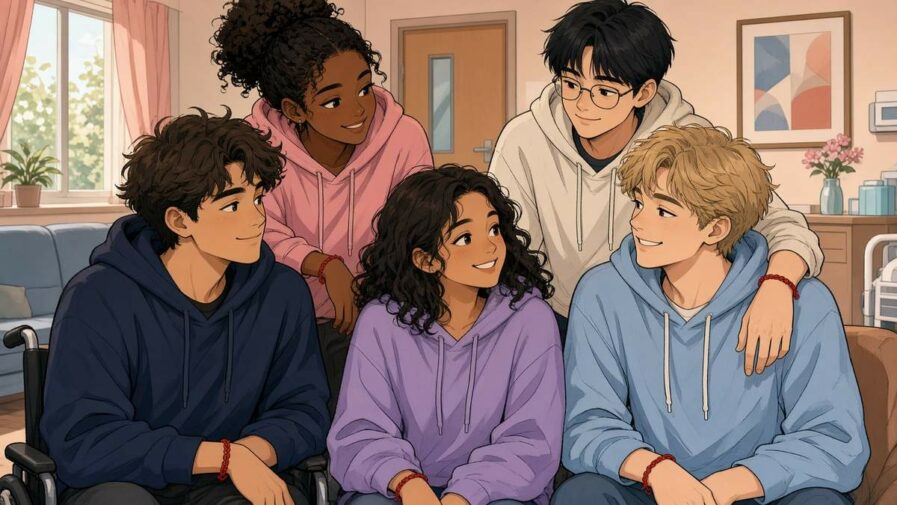 Club der roten Baender neue Generation Comic