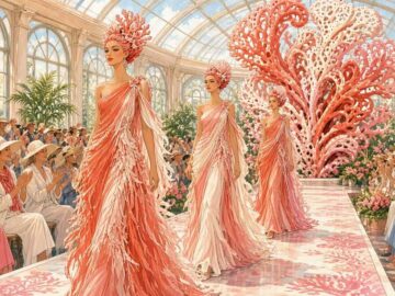 Paris Fashion Week: Balenciagas Korallen-Chic und Icicles Pastell-Befreiung
