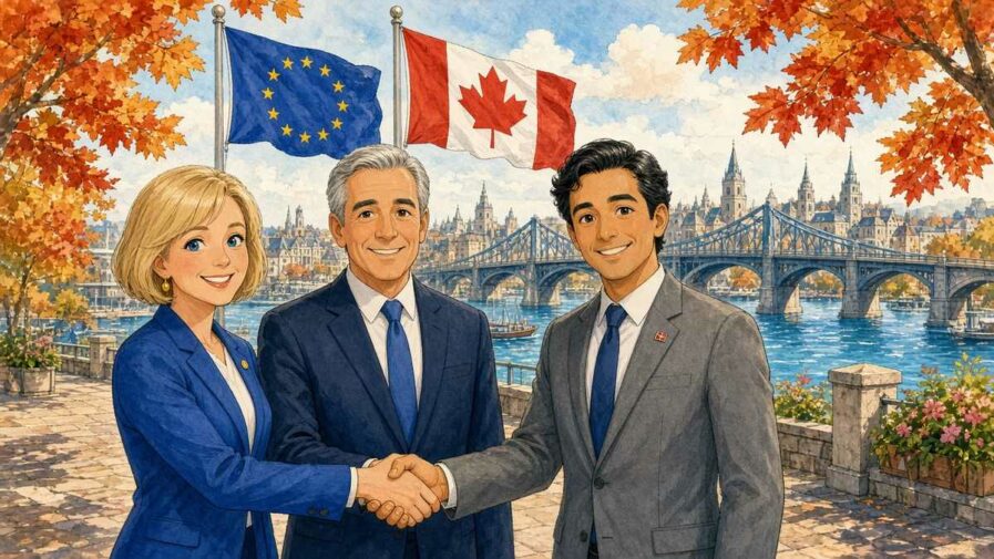 Allianz für die Zukunft: EU und Kanada rücken in Montreal so eng zusammen wie nie